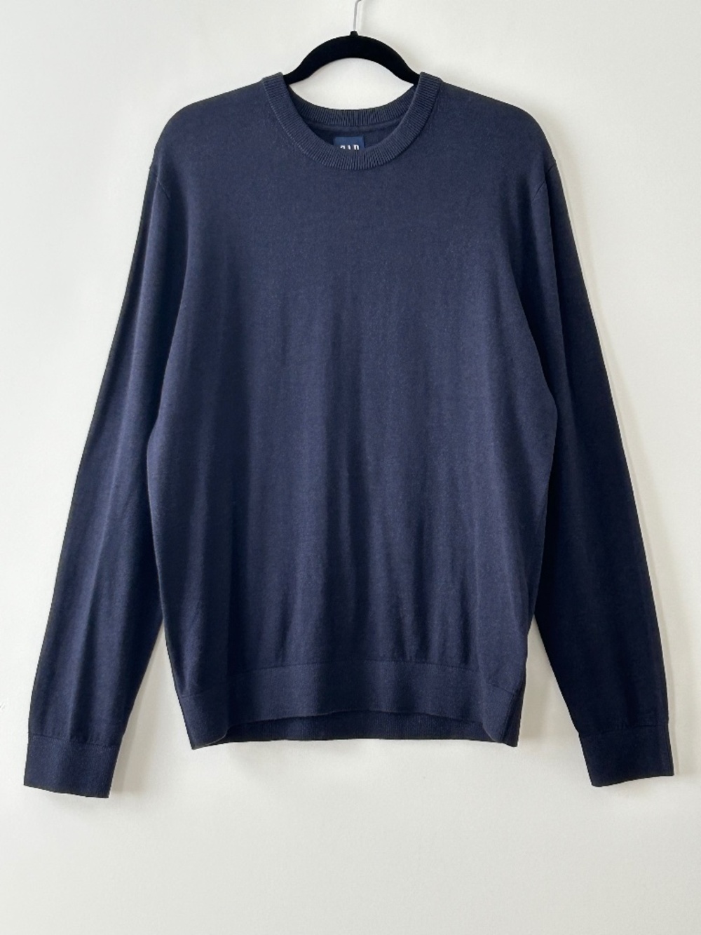 Gap 100% Cotton Navy Blue Crewneck Sweater